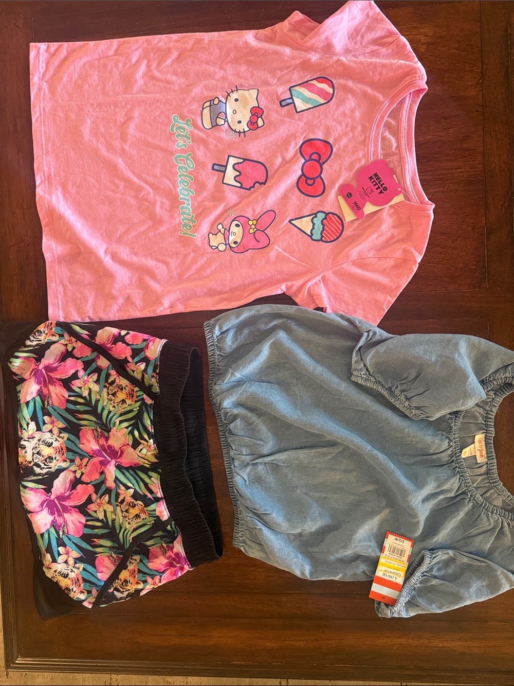 2 Kids Tops & Skorts - Size 10/12